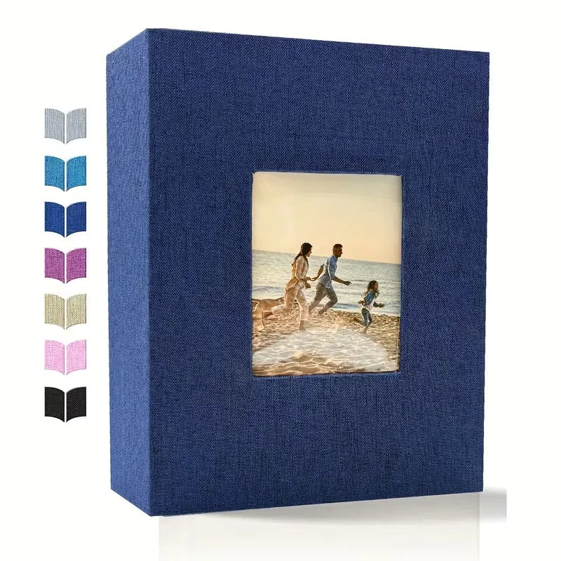 📸 Customizable Baby Photo Album — 200/300/600 Pockets for Photos, Family Keepsakes