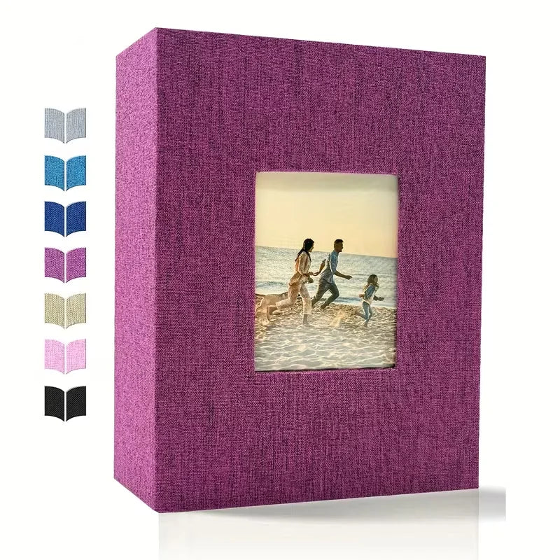 📸 Customizable Baby Photo Album — 200/300/600 Pockets for Photos, Family Keepsakes