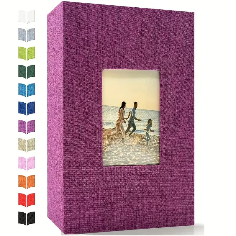 📸 Customizable Baby Photo Album — 200/300/600 Pockets for Photos, Family Keepsakes