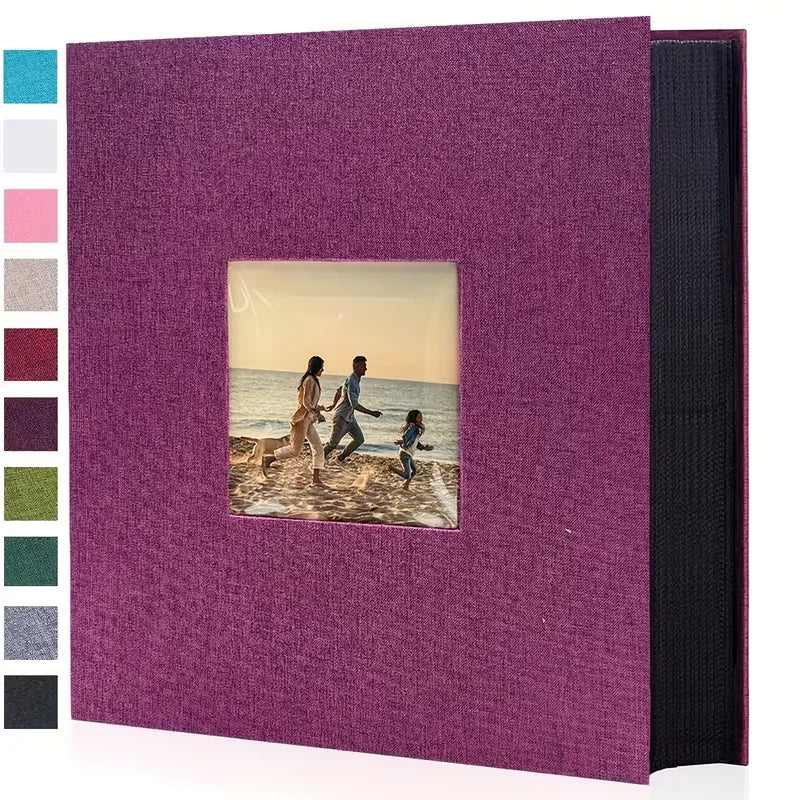 📸 Customizable Baby Photo Album — 200/300/600 Pockets for Photos, Family Keepsakes