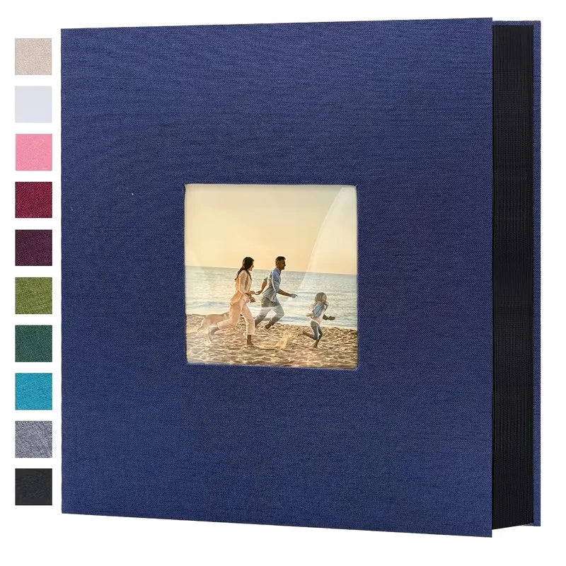 📸 Customizable Baby Photo Album — 200/300/600 Pockets for Photos, Family Keepsakes