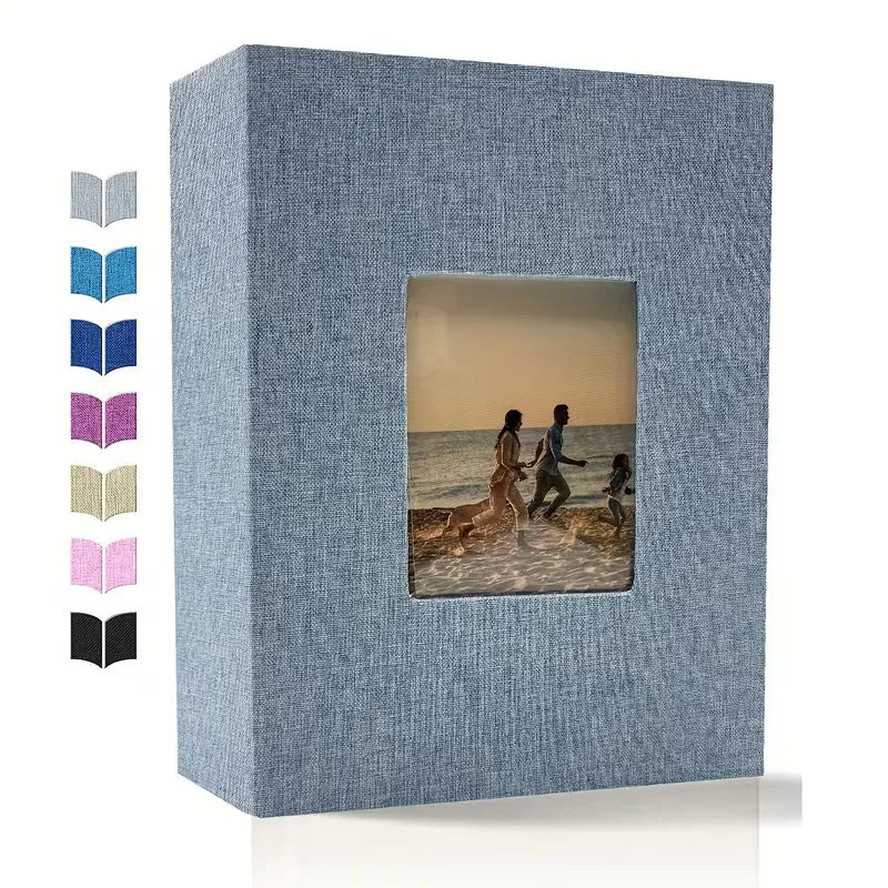 📸 Customizable Baby Photo Album — 200/300/600 Pockets for Photos, Family Keepsakes