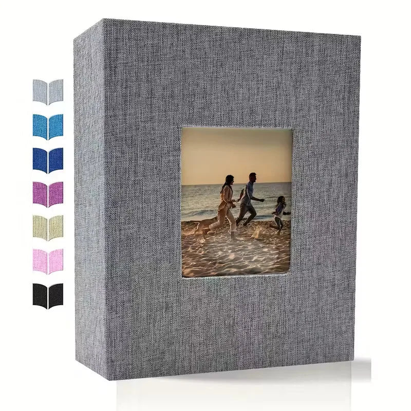 📸 Customizable Baby Photo Album — 200/300/600 Pockets for Photos, Family Keepsakes