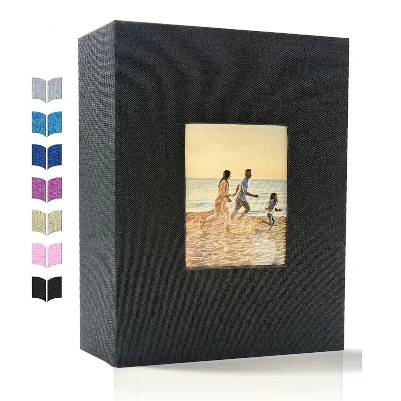 📸 Customizable Baby Photo Album — 200/300/600 Pockets for Photos, Family Keepsakes