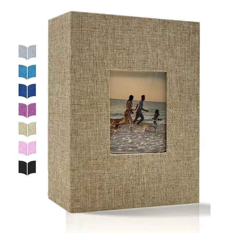 📸 Customizable Baby Photo Album — 200/300/600 Pockets for Photos, Family Keepsakes