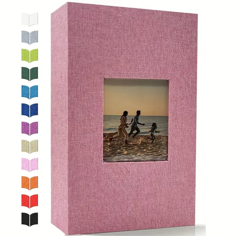 📸 Customizable Baby Photo Album — 200/300/600 Pockets for Photos, Family Keepsakes