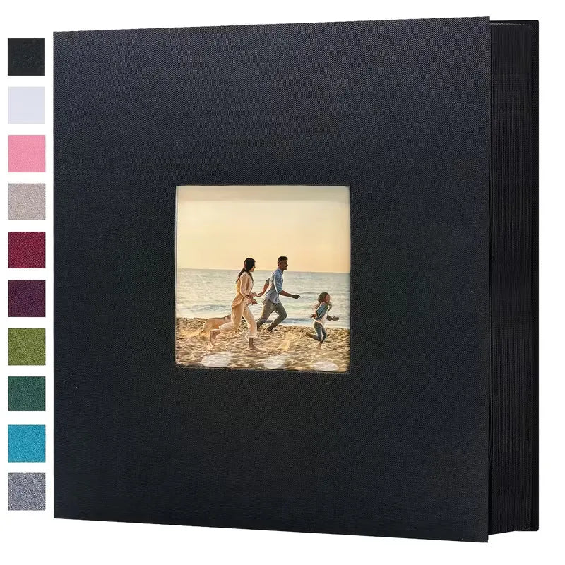 📸 Customizable Baby Photo Album — 200/300/600 Pockets for Photos, Family Keepsakes