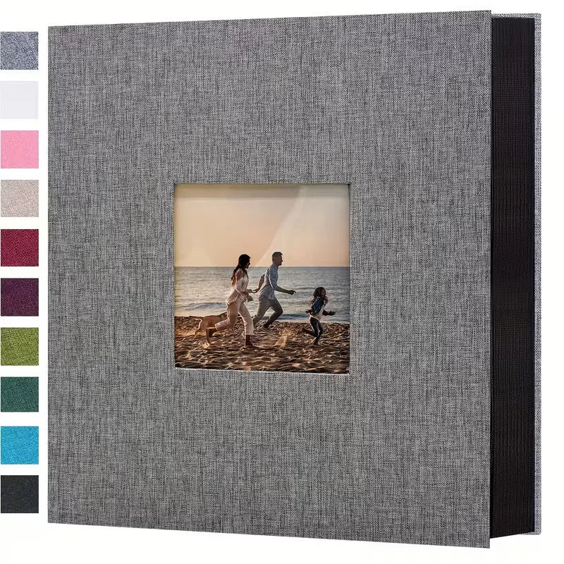 📸 Customizable Baby Photo Album — 200/300/600 Pockets for Photos, Family Keepsakes