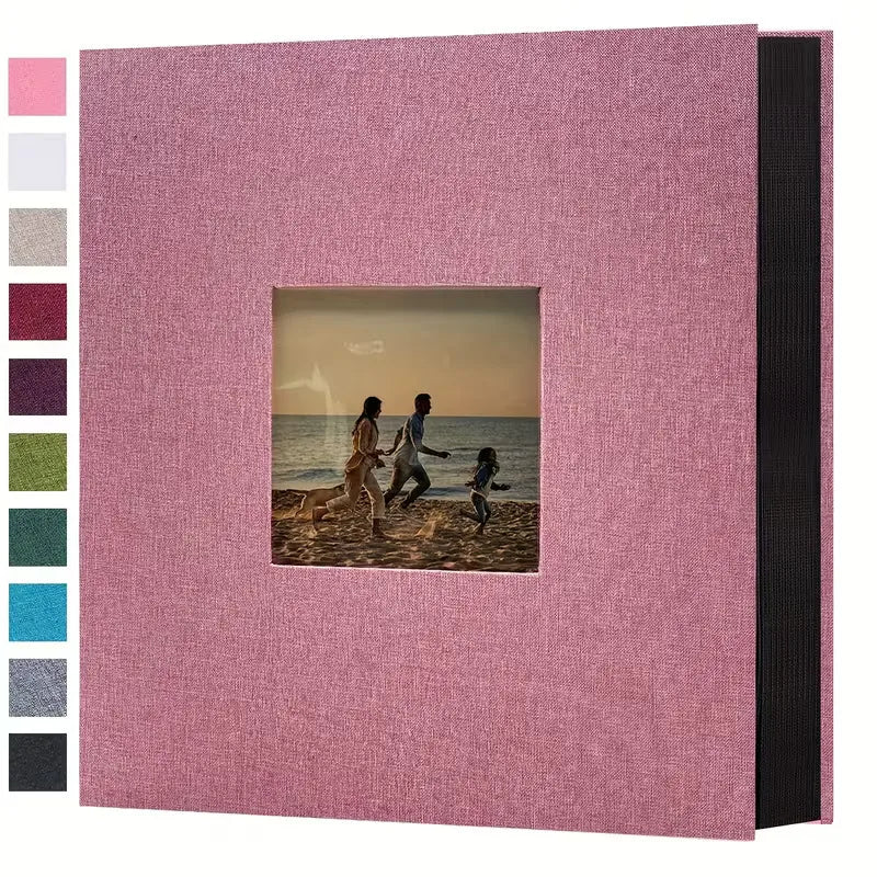 📸 Customizable Baby Photo Album — 200/300/600 Pockets for Photos, Family Keepsakes