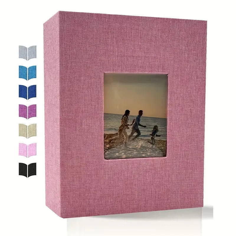 📸 Customizable Baby Photo Album — 200/300/600 Pockets for Photos, Family Keepsakes
