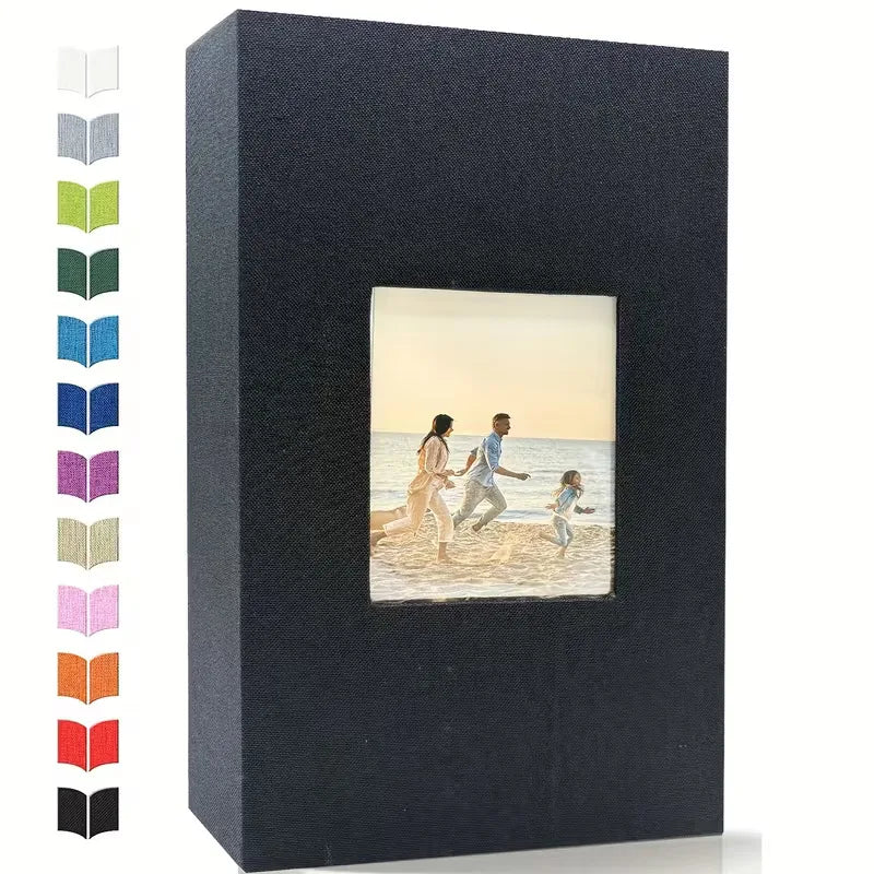 📸 Customizable Baby Photo Album — 200/300/600 Pockets for Photos, Family Keepsakes
